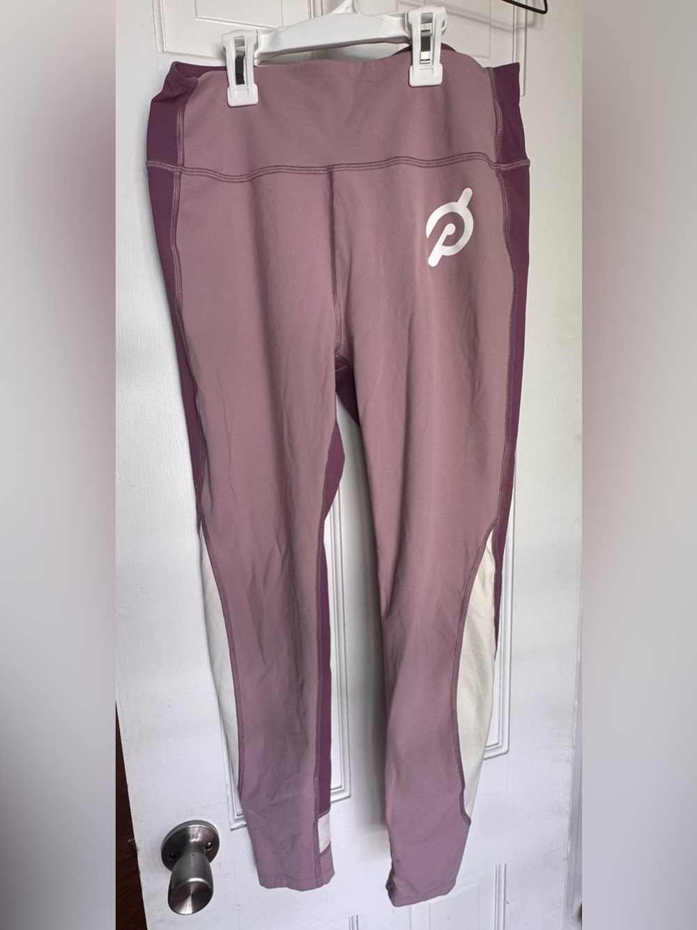 Purple Peloton Leggings Medium